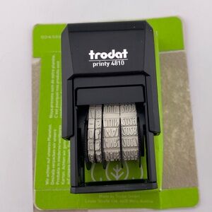 💥  2 for 12 or 4 for 20 💥 Trodat dater stamp